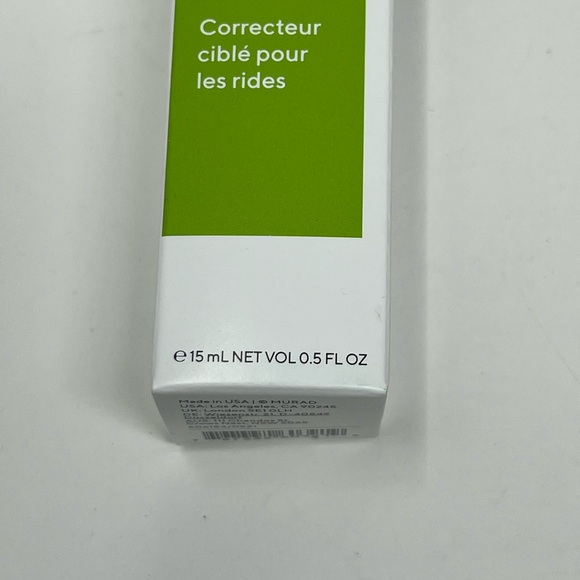 NWT Murad Resurgence Targeted Wrinkle Corrector Full Size 15 ml/0.5 oz - Picture 8 of 10